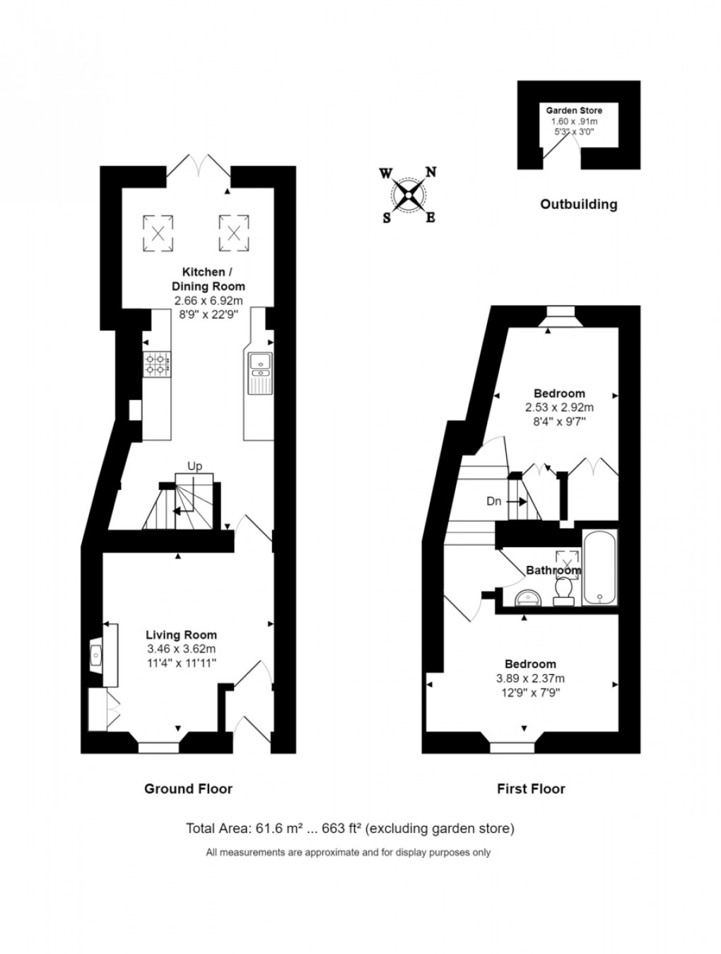 Floorplan for London Road, Tetbury