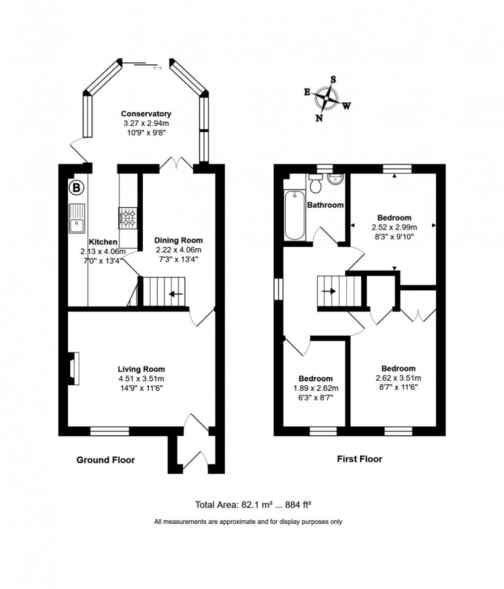 Floorplan for Elmer Close, Malmesbury