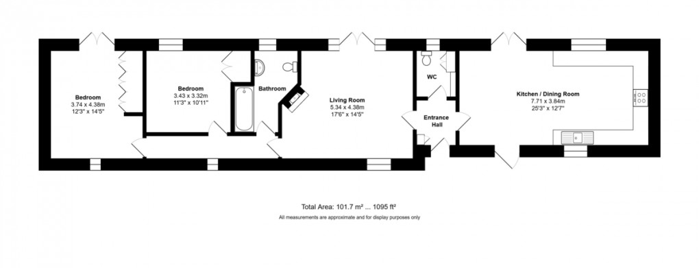 Floorplan for Braydon, Wiltshire