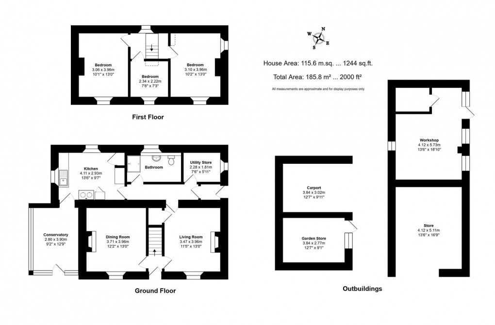 Floorplan for Gibbs Lane, Hullavington