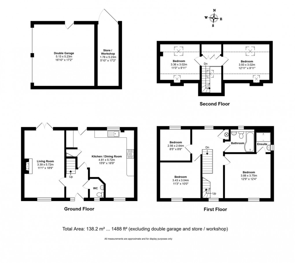 Floorplan for Quail Meadows, Tetbury