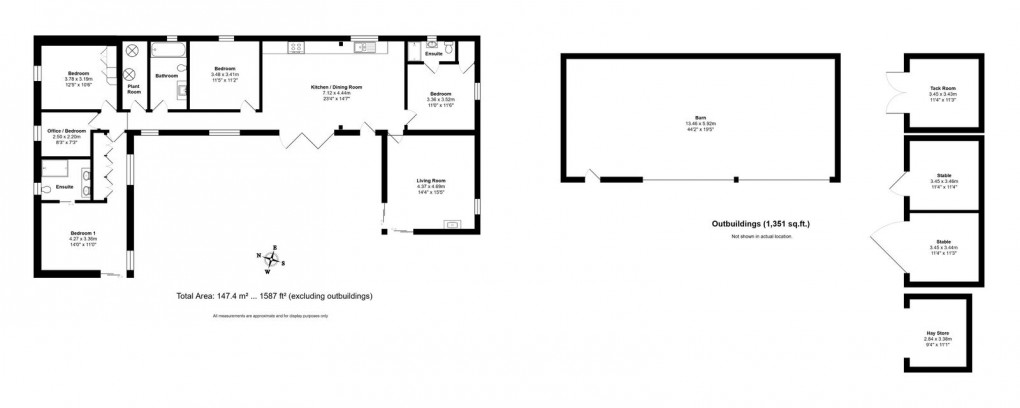 Floorplan for Ashwicke Road, Ashwicke