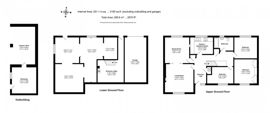 Floorplan for The Street, Didmarton