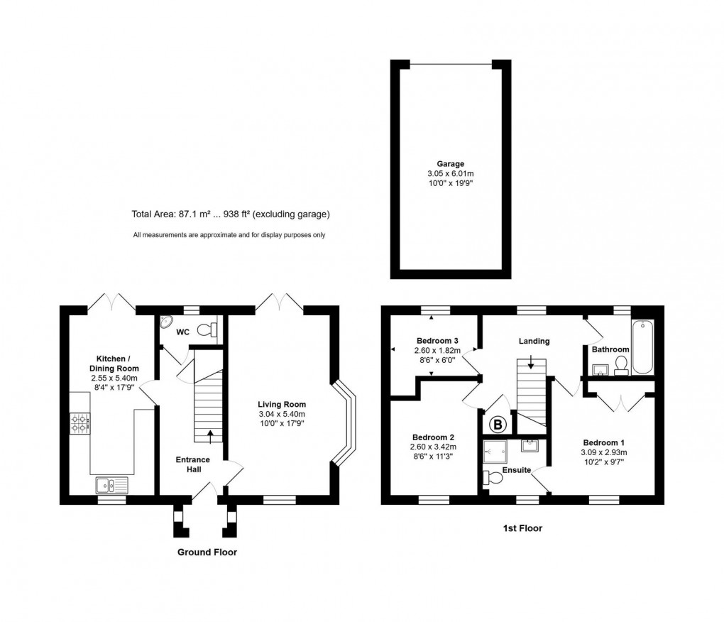 Floorplan for Roseblade Walk, Tetbury