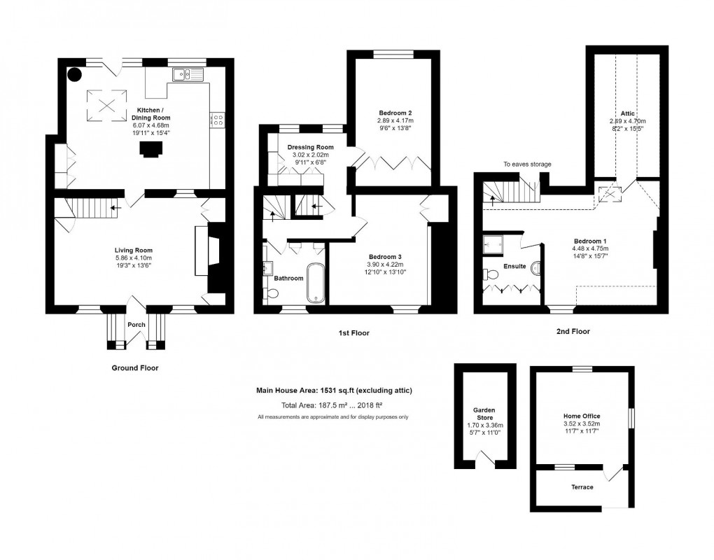 Floorplan for Court Street, Sherston