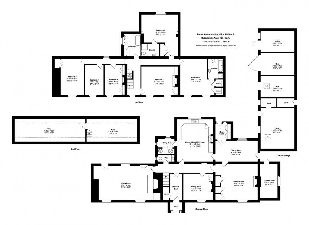 Floorplan for Sevington, Grittleton