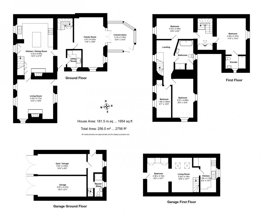 Floorplan for Brook End, near Luckington