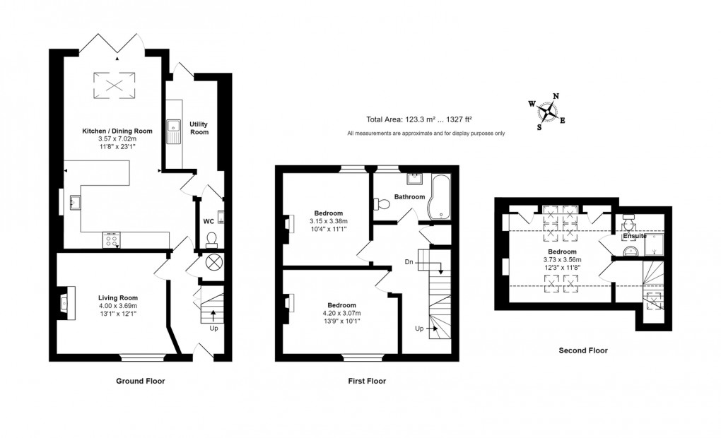 Floorplan for Easton Town, Sherston