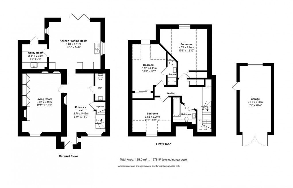 Floorplan for Shipton Moyne, Tetbury