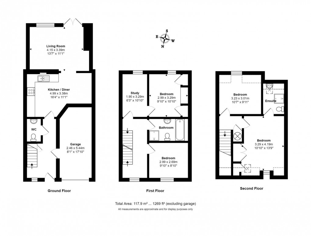 Floorplan for Jubilee Gardens, Malmesbury