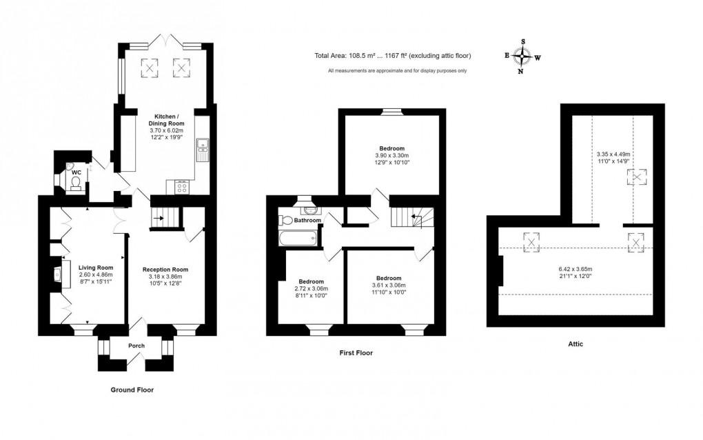 Floorplan for Silver Street, Kington Langley