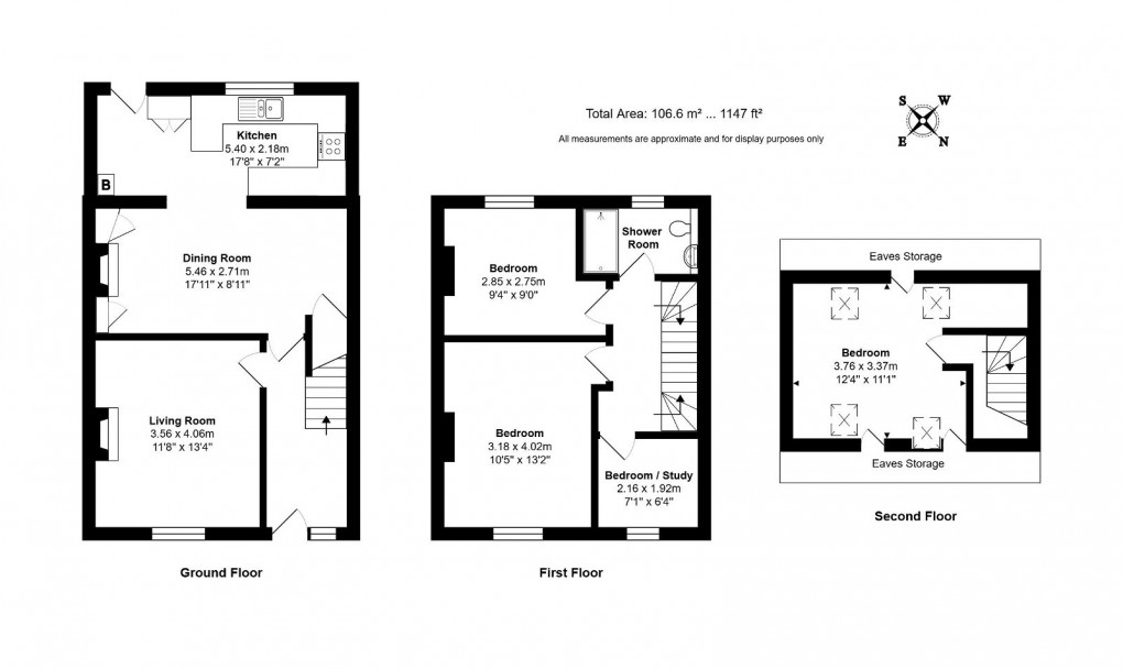 Floorplan for Gorlands Road, Chipping Sodbury