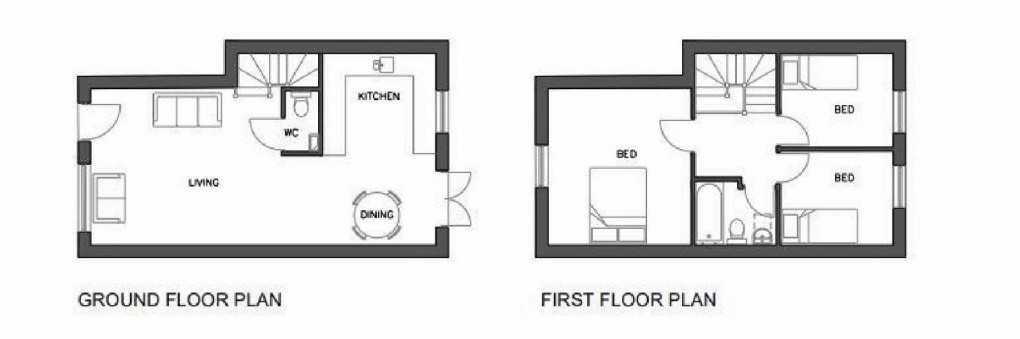 Floorplan for Building Plot at Brimscombe 