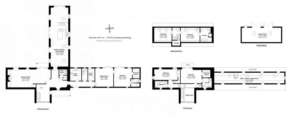 Floorplan for Park Lane, Garsdon