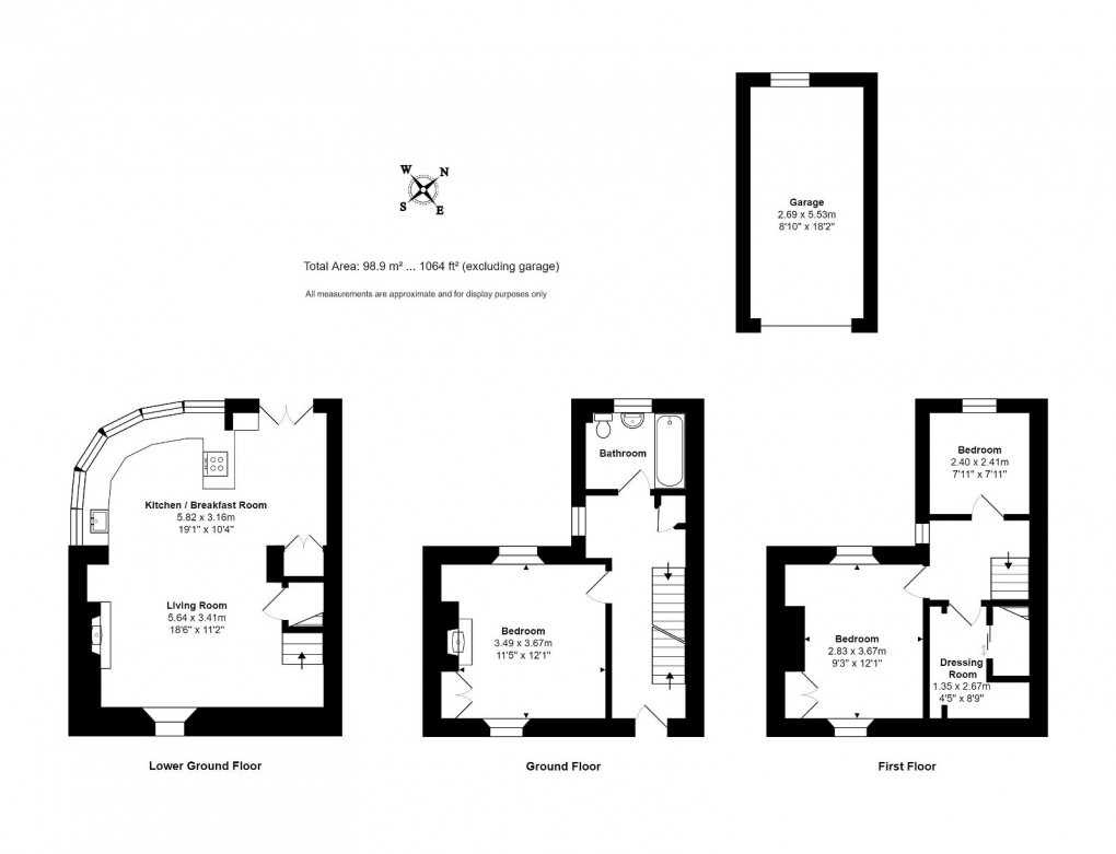 Floorplan for Hawkesbury Road, Hillesley