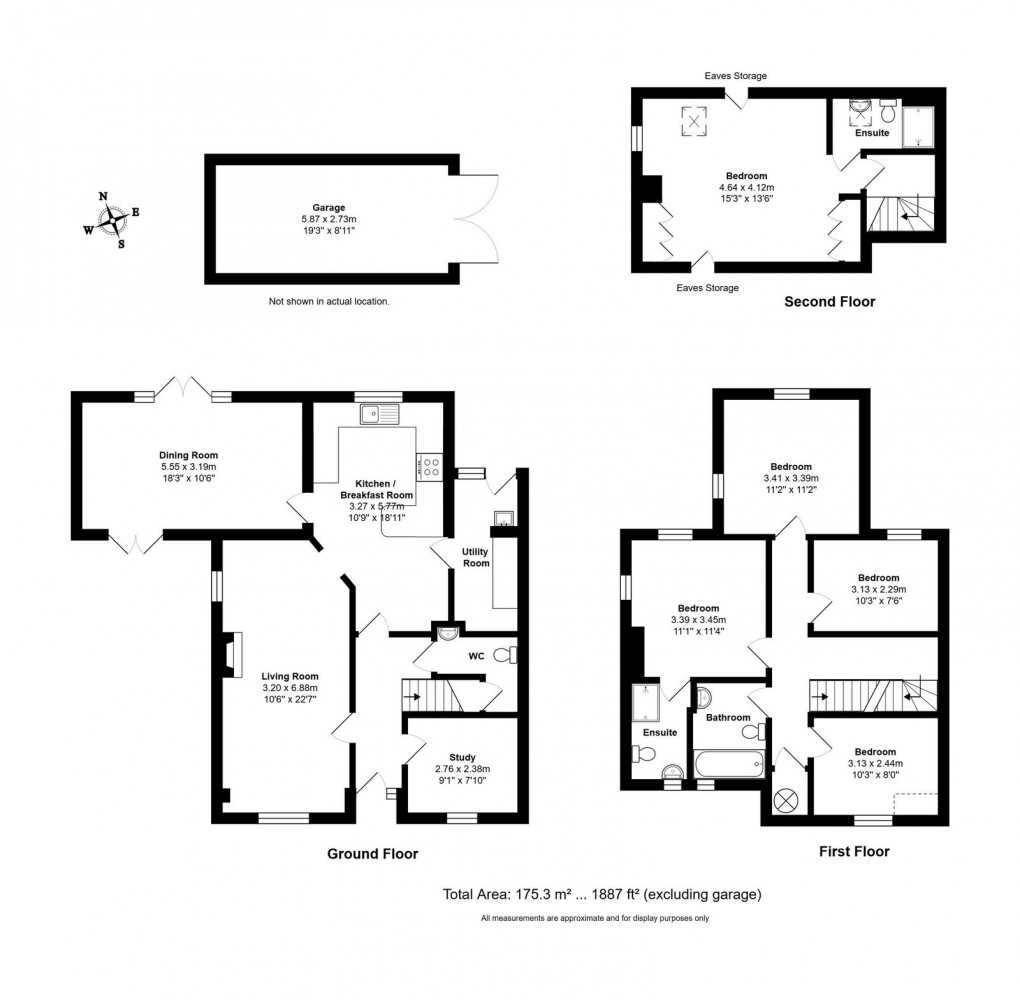 Floorplan for Tetbury Lane, Leighterton