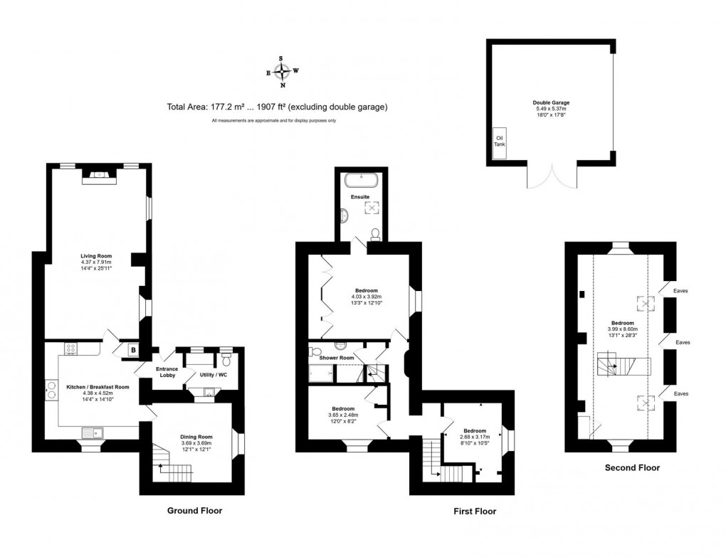 Floorplan for High Street, Hawkesbury Upton