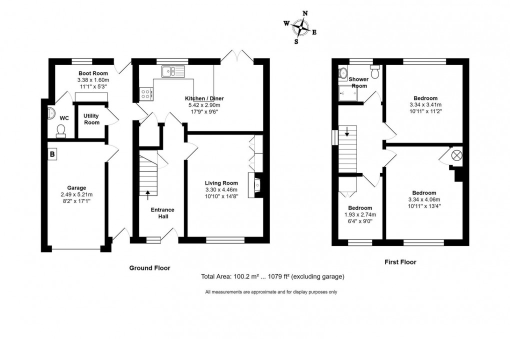 Floorplan for Old Alexander Road, Malmesbury