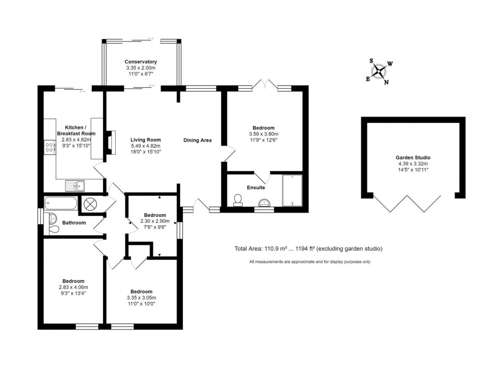 Floorplan for The Parklands, Hullavington