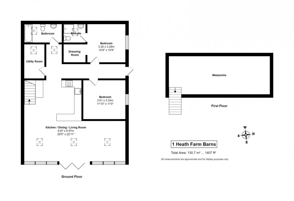 Floorplan for Heath Farm Gardens, Garsdon