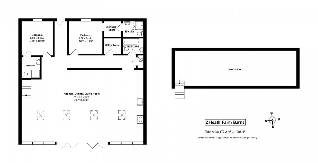 Floorplan for Heath Farm Gardens, Garsdon