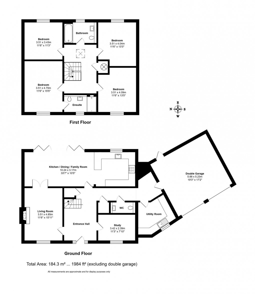 Floorplan for Arms Gardens, Sutton Benger