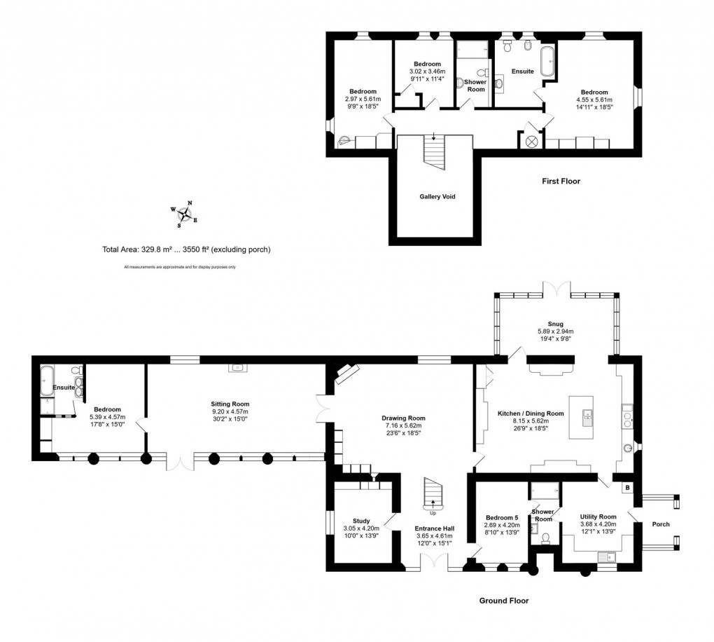 Floorplan for Kingway Nr Malmesbury