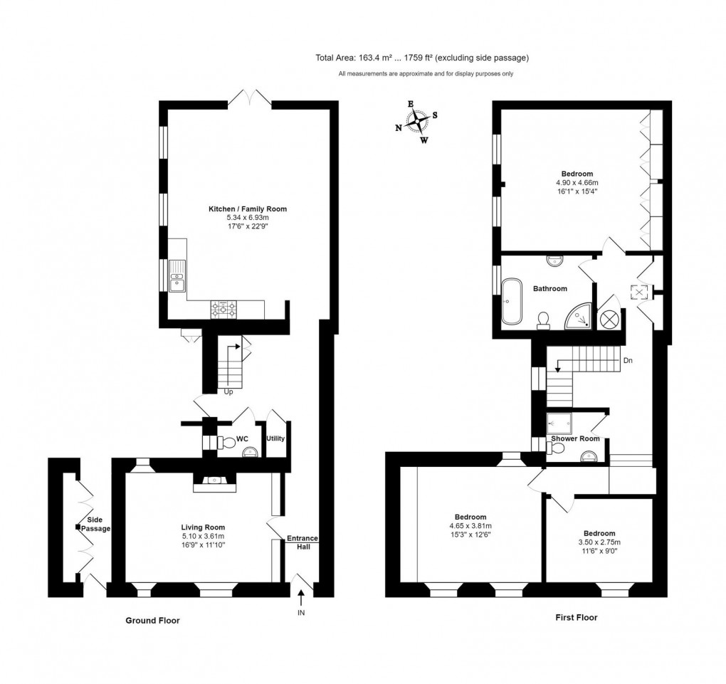 Floorplan for The Chipping, Tetbury