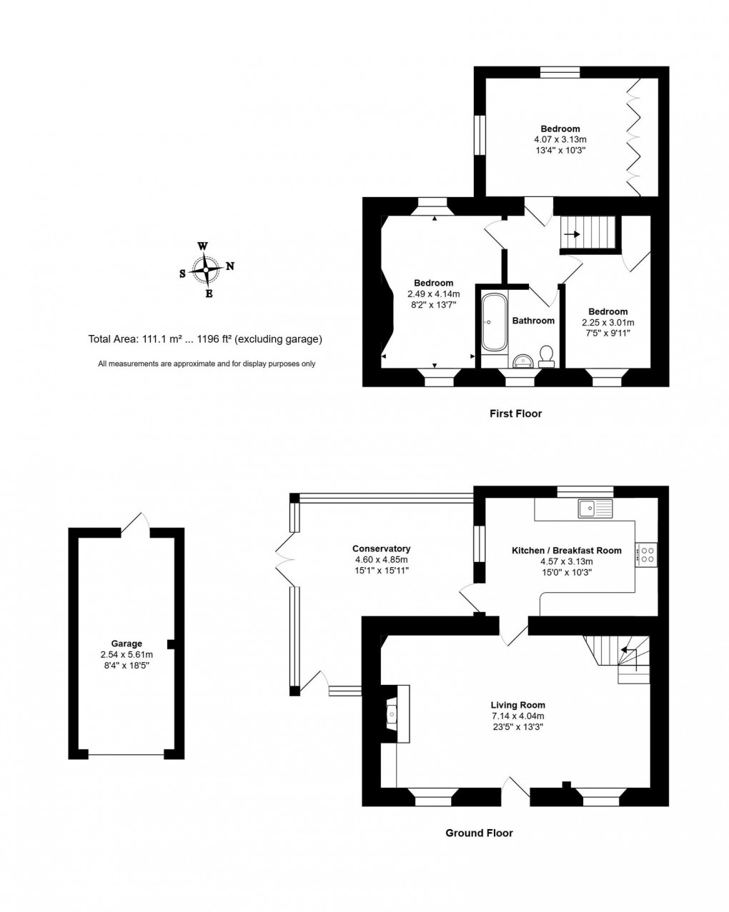 Floorplan for Orange End, Inglestone Common