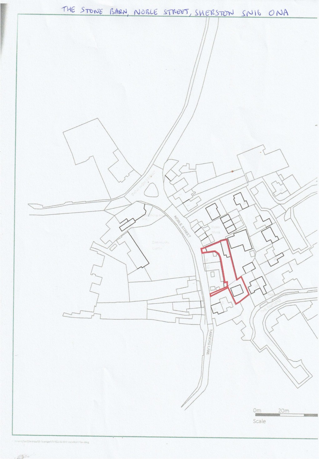 Floorplan for Noble Street, Sherston