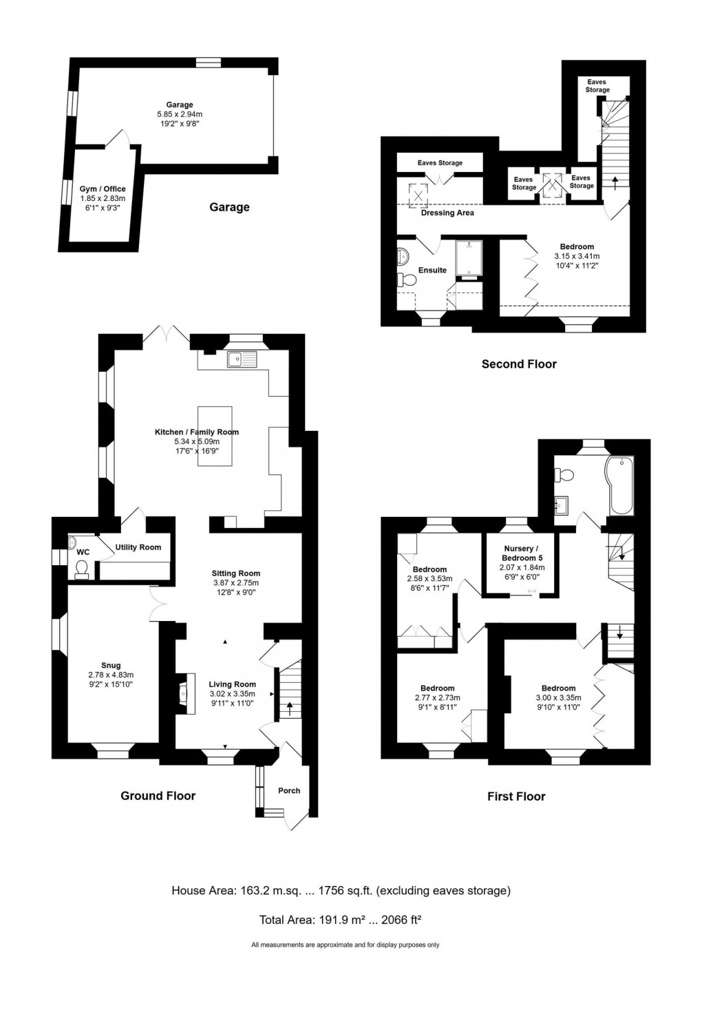 Floorplan for Gaston Lane, Sherston