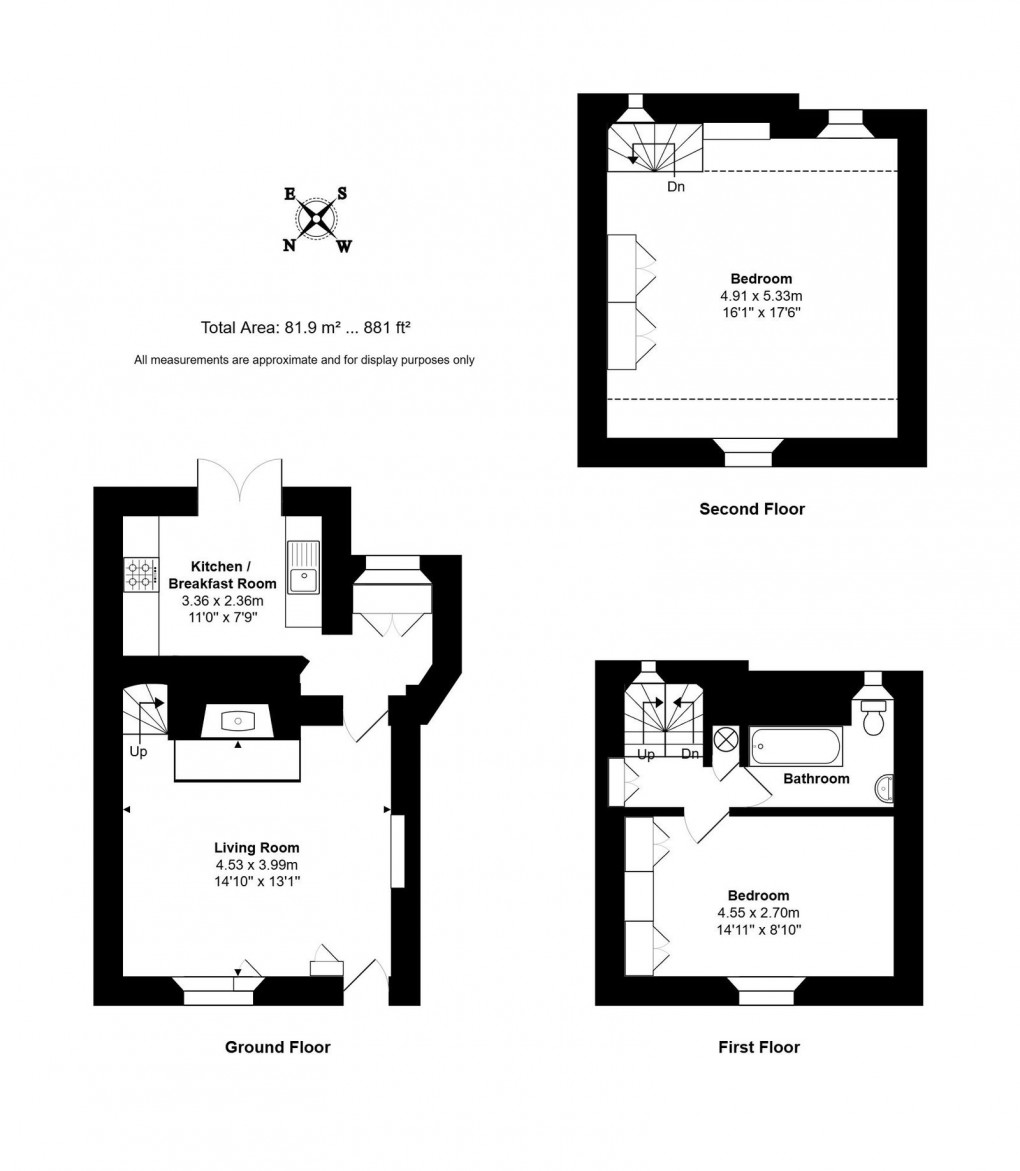 Floorplan for The Chipping, Tetbury