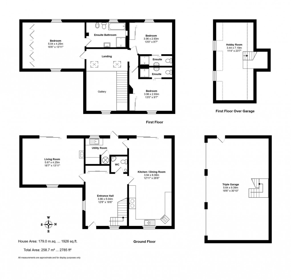 Floorplan for Grove Road, Sherston