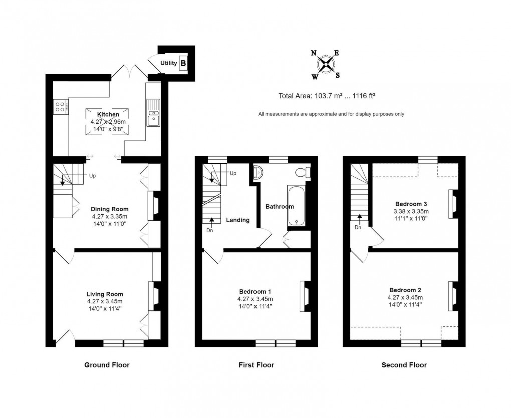 Floorplan for St. Marys Street, Malmesbury