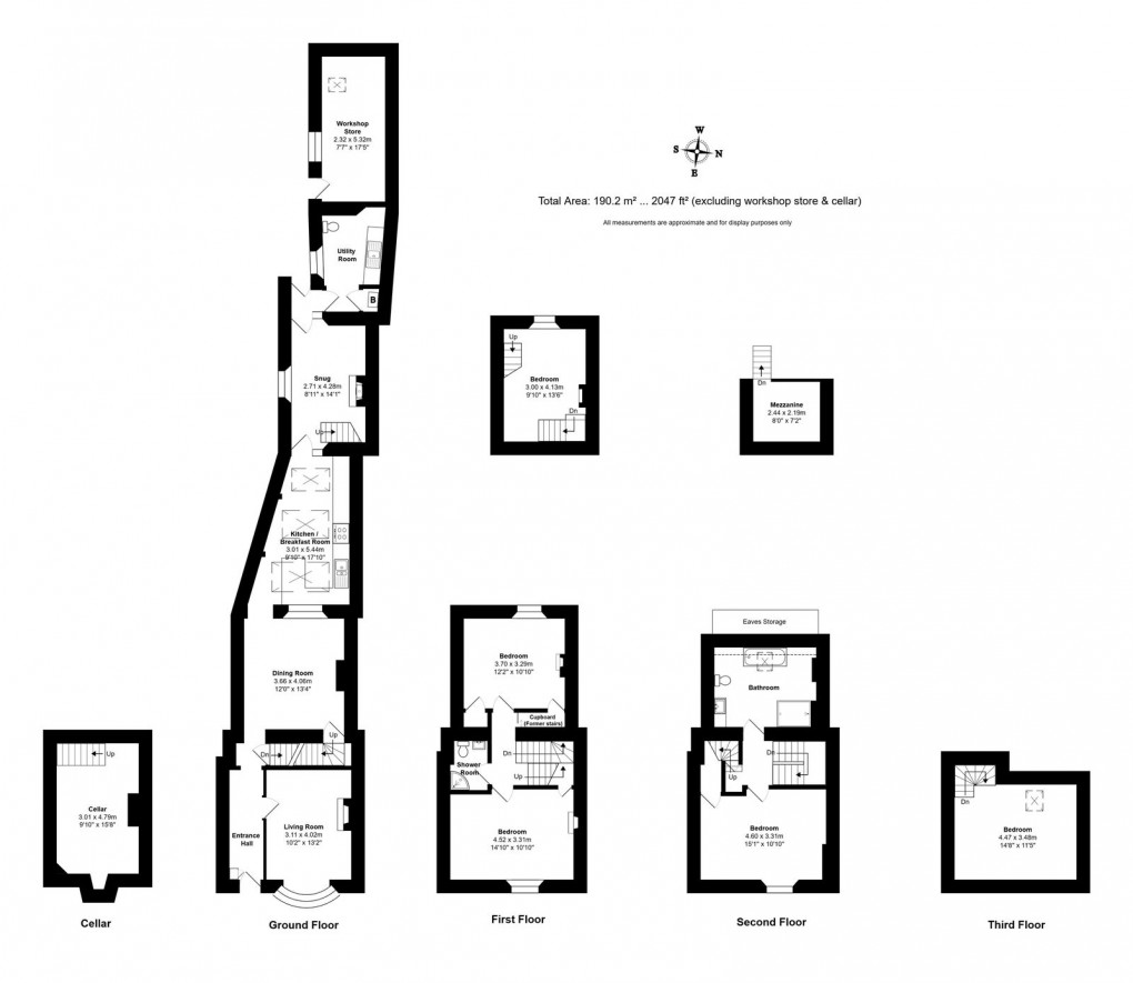 Floorplan for High Street, Malmesbury