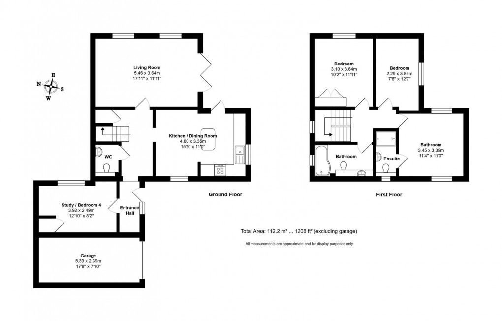 Floorplan for The Tarters, Sherston