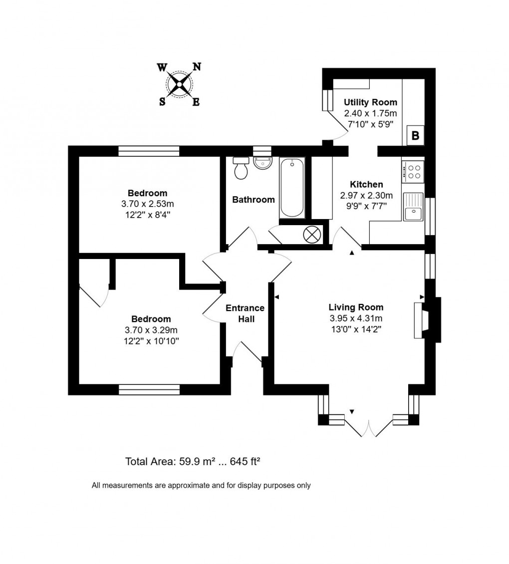 Floorplan for Eccles Court, Tetbury