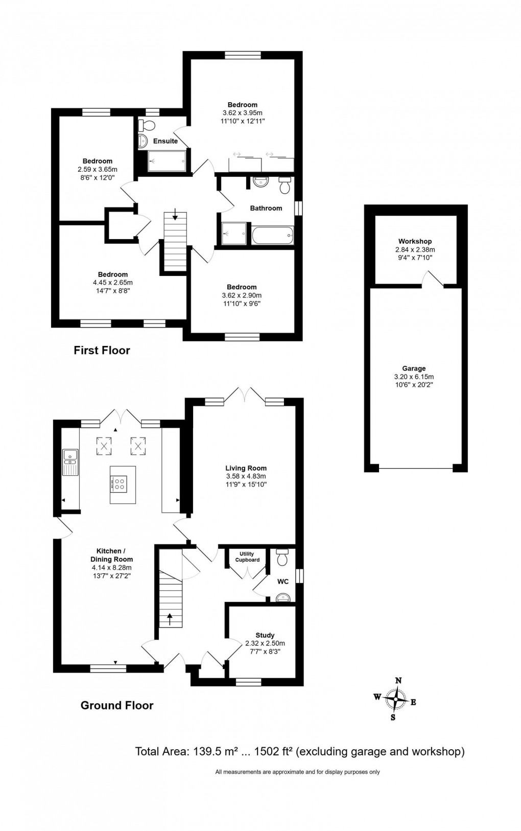 Floorplan for Wheeler Way, Malmesbury