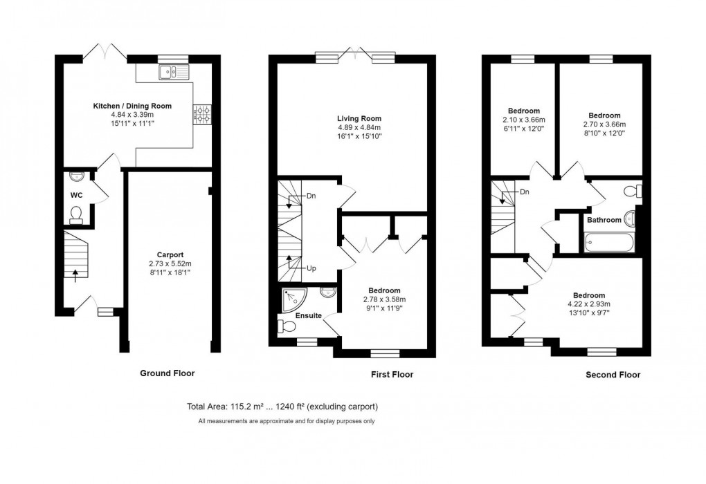 Floorplan for Sir Bernard Lovell Road, Malmesbury