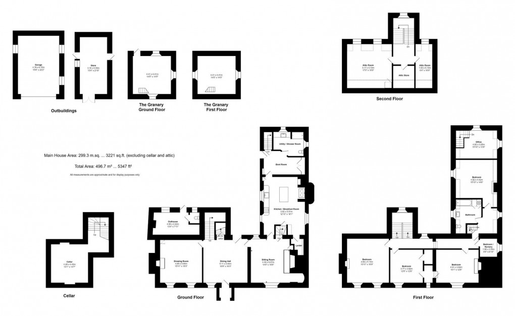 Floorplan for South Pavenhill Farm, Purton