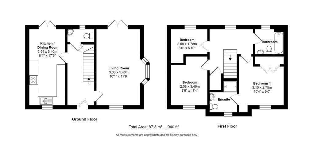 Floorplan for Havenhill Road, Tetbury