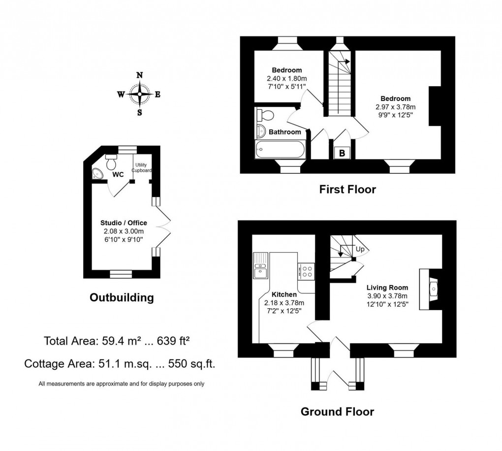 Floorplan for Cottons Lane, Tetbury